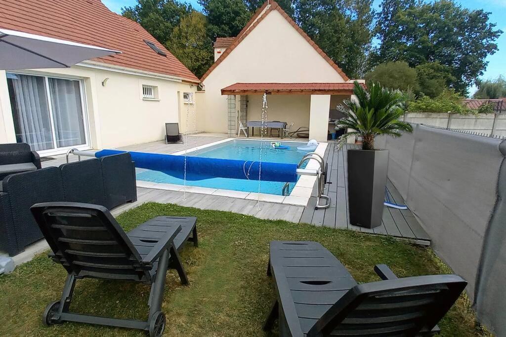15Min De Disney, Dependance Et Piscine Privee A La Campagne Crevecoeur-en Brie المظهر الخارجي الصورة